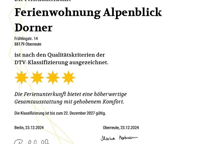 Alpenblick Dorner - Modern - Gemuetlich - Grosse Terrasse - Balkon & Ruhige Lage Daire Oberreute